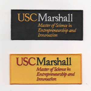 Parches de logotipo de hierro bordados personalizados de alta calidad al por mayor - Product Image 1