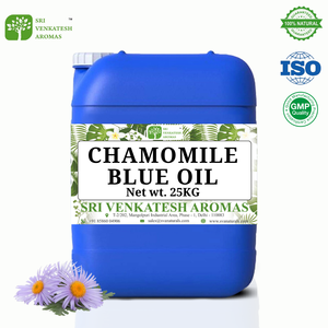 Huile essentielle de camomille allemande personnalisée en vrac huile essentielle bleue huile de massage complète du corps thérapeutique utilisée - Product Image 4