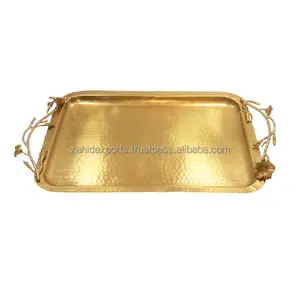 Bandeja de Servicio de Aluminio Estilo Industrial, Popular y Moderna, para Bar, Salón, Cafetería, Hostelería, Decorativa, Multifuncional, Zahid - Product Image 3