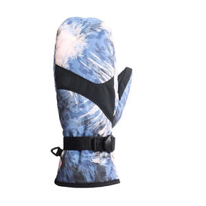 Gants de ski et de snowboard de qualité supérieure, en cuir, imperméables, thermiques, isolés, à séchage rapide, respirants, pour l'hiver, doigts complets - Product Image 2
