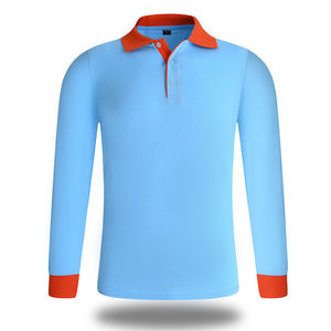 À la mode hommes tricoté respirant 100% coton pour chemise à manches longues revers solide épaule boutonné automne hiver haut - Product Image 6