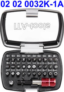 Jeu de 32 embouts de 1/4 x 25 mmL - Product Image 3