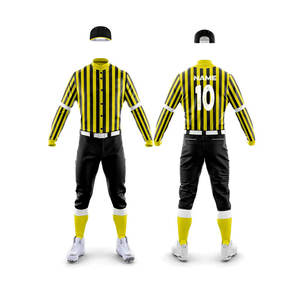 Uniformes de béisbol profesionales de buena calidad, hecho a medida, 100% poliéster, uniforme de béisbol sublimado, conjunto completo de Jersey - Product Image 1