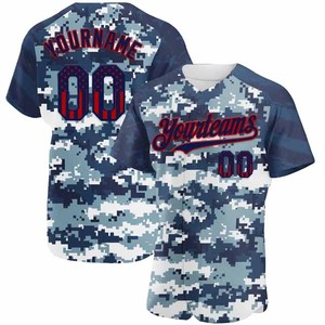 Custom Team Baseball Jerseys Personalized Name Number 100% Polyester Digital Print Embroidery Moisture-Wicking Breathable Short - Product Image 1
