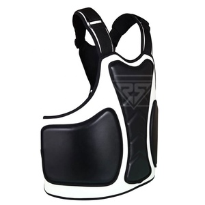 Almohadilla de pecho de boxeo de cuero con logotipo personalizado de alta calidad Muay Thai Chest de Rukhmal Sports - Product Image 2