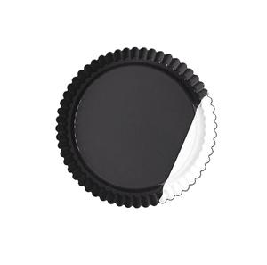 Plaque de chargeur en métal de style moderne avec finition antique noire plaque de chargeur en métal de conception martelée - Product Image 5