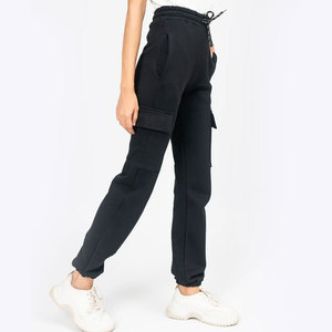 Pantalones de lana para mujer con parte delantera plana de invierno hechos a medida-secado rápido transpirable de alta calidad tamaño personalizado - Product Image 4