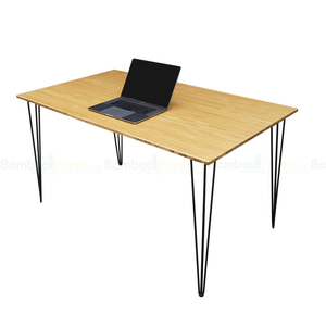 โต๊ะทำงานไม้ไผ่ดีไซน์มินิมอล BFHB005 ขนาด 80x140 ซม. - Product Image 4