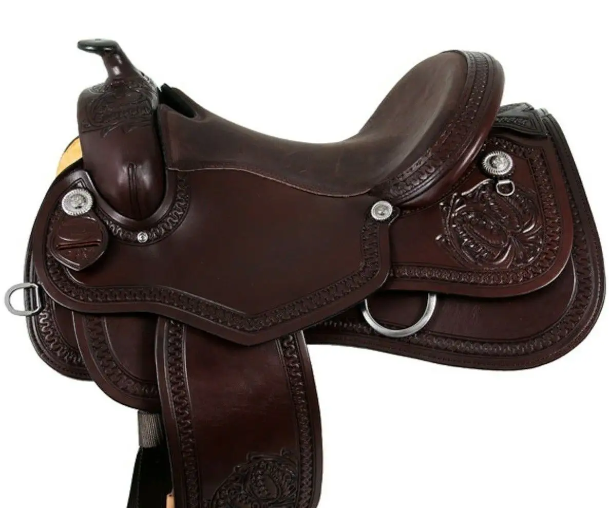 Most Selling English Horse Products Horse Riding Equestrian Leather Saddle from Indian Manufacturer.