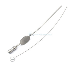 Tubo de Succión Manual de Acero Inoxidable de Alta Calidad Profesional, Excelente Base para Instrumentos Quirúrgicos BTECH - Product Image 1