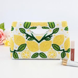 กระเป๋าคลัทช์ประดับลูกปัดสไตล์โบฮีเมียนอินเดียกระเป๋าถือแบบแฮนด์เมดสำหรับงานปาร์ตี้ตอนเย็นช้อปปิ้ง - Product Image 2