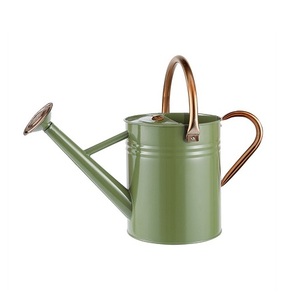 Lata de agua de calidad exclusiva, regadera de jardín galvanizada de diseño Vintage para el hogar, lata de agua para jardinería - Product Image 1
