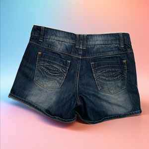 Vintage S Taille Denim Shorts Jeanagers Autre Artisanat Jeans Pantalon Court - Product Image 3