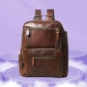 กระเป๋าเป้สะพายหลังใส่แล็ปท็อปหนัง PU กันน้ำใส่ได้ทั้งชายและหญิงใช้ได้ทั้งชายและหญิง - Product Image 6