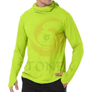 Vente en gros de sweats à capuche de pêche personnalisés, nouveau design, respirants, à manches longues, pour hommes. - Product Image 4