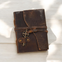 Fabricant indien Artha, journal relié en cuir naturel, couverture rigide, vintage, vente en gros, agenda en cuir véritable A5, cadeau personnalisé