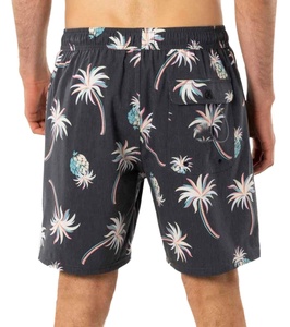 2025 hommes haute rue décontracté respirant 100% Polyester Shorts couleur unie grande taille ample imprimé short de bain sublimé - Product Image 4