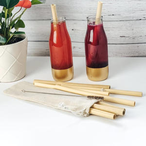 หลอดดูดน้ำและสมูทตี้หลอดไม้ไผ่เป็นมิตรต่อสิ่งแวดล้อมผู้ผลิตจำหน่ายหลายขนาด - Product Image 4