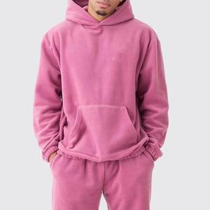 Prix de gros, sur mesure, 100% coton, épais, lourd, broderie, survêtement, coupe ample, molleton français, coupe ample, sweat-shirts à capuche pour hommes - Product Image 3