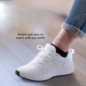 Calcetines tobilleros de algodón acolchados para hombre y mujer, medias transpirables con el mejor rendimiento, con logotipo personalizado, ropa deportiva - Product Image 2