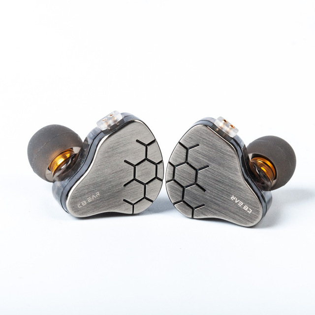 KBEAR Lark Metal Hybrid 1DD+1BA Driver HiFI Earphone Music Sport in Ear Monitor Wired Headset Earbuds IEM