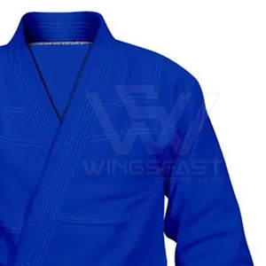 Vente en gros de haute qualité Kimono De Jiu Jitsu karaté uniforme Arts martiaux porter Logo personnalisé uniforme de karaté à vendre - Product Image 6