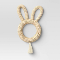 Couronne de lapin en jonc de mer tissée à la main, prix bon marché, décoration de la maison de pâques, vente en gros du Vietnam