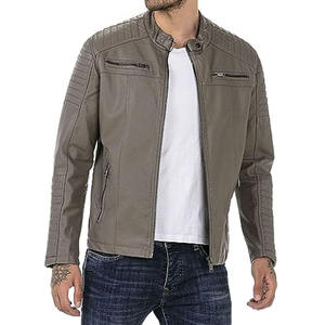 Meilleur prix Veste en cuir de mouton de haute qualité pour hommes personnalisée Veste de mode d'hiver Fabriqué au Pakistan - Product Image 1