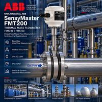 100% Original ABB SensyMaster FMT200 Thermal Mass Flowmeter Modbus RS485 Pengukur Aliran Gas FMT230 FMT250 OEM Pengukuran Proses