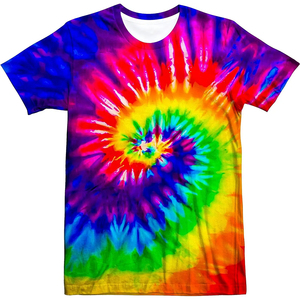 Mens <b>Tie</b> Dye Summer T <b>Shirt</b> Premium Cotton Casual Crew Neck Soft Breathable Lightweight Comfortable Daily Wear Custom Print - Product Image 1