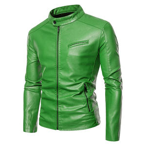 Vente en gros Veste de motard en cuir pour hommes personnalisée Veste de moto d'hiver noire à la mode pour hommes Blousons bombardiers en cuir de toutes tailles - Product Image 3
