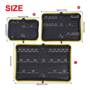 Hot Selling Customized Canvas <b>Tool</b> Storage Pouch | Small Organizer Case with Zipper | <b>Heavy</b> <b>Duty</b> <b>Tool</b> <b>Bag</b> with Elastic Straps - Product Image 3