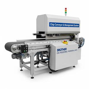 ระบบจัดการเศษโลหะอัตโนมัติ CNC ยี่ห้อ Best Seller Brother พร้อมสายพานลำเลียงเศษโลหะ ประสิทธิภาพสูง ทนทาน - Product Image 1