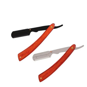 Navaja de Afeitar Profesional para Barbería, Cuchilla Recta para Cortar Barba con su Propia Marca - Product Image 2
