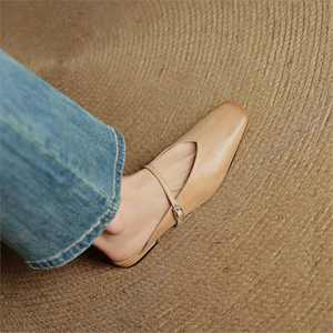 Zapatillas de ballet minimalistas para mujer, cómodas y casuales, calzado diario elegante para mujer, zapatos planos con punta en pico. - Product Image 2