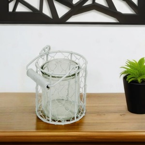 Linterna de aluminio para tumbas con motivo de hojas, colores personalizados, decoración interior y exterior para el hogar y el jardín, diseño clásico relámpago - Product Image 3