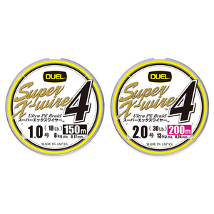 ดวล ซุปเปอร์ เอ็กซ์-ไวร์ ™ สายเบ็ดตกปลา 4 เส้น 150/200 ม. (รุ่น: 0.6/0.8/1/1.2/1.5/2) - Product Image 1