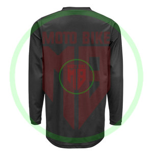 Maillots de motocross personnalisés avec logo, prix de gros, maillots de motocross à manches longues pour hommes, maillots de course les plus vendus - Product Image 2
