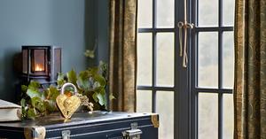 Brass Made Smart Padlock with <b>Keys</b> Functional Golden Skull Design Working <b>Lock</b> - Product Image 5