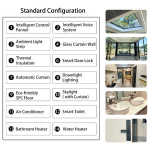 Luxueus ontworpen 32 m² campingcapsule, prefab woningen, capsulehuis, ruimtecapsule met intelligent systeem - Product Image 4