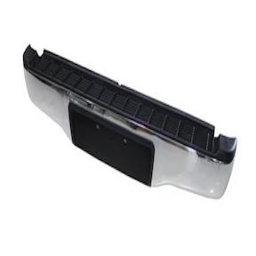 En venta: Parachoques trasero para Toyota Hilux Pickup 2009-2012, sin orificios para sensores, tipo cromado con ribete negro. - Product Image 5