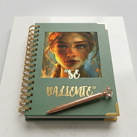 Agenda annuel et hebdomadaire personnalisé 2025, reliure spirale, format A5/A6, couverture rigide en papier, cadeau