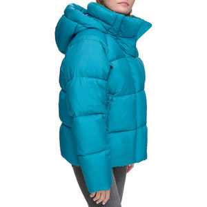 Chaqueta Acolchada para Mujer, Cortavientos, Impermeable, Reversible, Ligera, con Forro de Nailon, Holgada, con Capucha, Personalizada, al por Mayor - Product Image 2