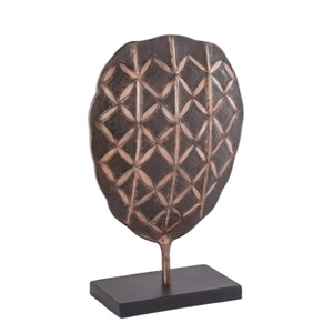 Escultura de hoja decorativa para mesa superior, estatua de hoja de Metal de colores de la mejor calidad, precio bajo, superventas - Product Image 1