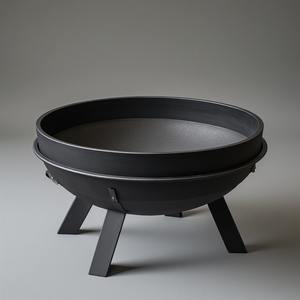 Modern Decorative Metal Firepit with <b>Wood</b> <b>Burning</b> for Outdoor Warmth and Enhanced Garden Decor - Product Image 1