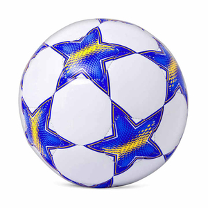 Pelota de entrenamiento de cuero PU de fútbol, máquina de agarre duradera cosida, tamaño 5, pelota de juego profesional para deportes al aire libre - Product Image 3