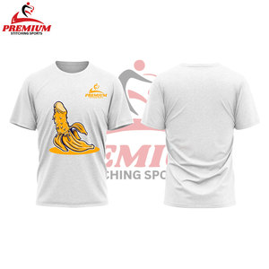 T-shirt de haute qualité pour hommes T-shirt en coton et polyester T-shirt avec logo imprimé personnalisé pour hommes vente en gros - Product Image 3