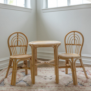 Best Choice <b>Table</b> and <b>Chair</b> Set <b>for</b> Kids Toddler <b>Child</b> <b>Chairs</b> With <b>Tables</b> Furniture Sets Made From 100% Rattan - Product Image 6
