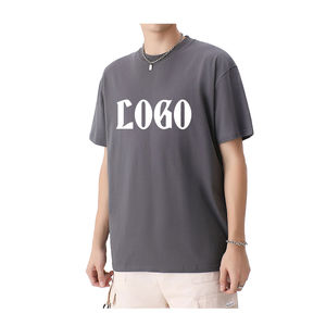 Vente en gros T-shirts pour hommes de haute qualité à manches courtes 100% coton T-shirts personnalisés vierges sérigraphiés pour hommes - Product Image 2