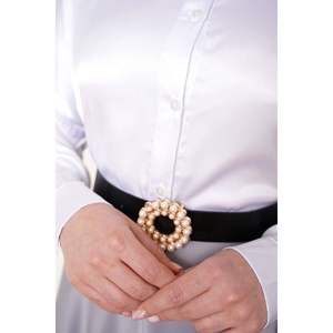 Camisa manga murciélago satinada blanca - Product Image 3